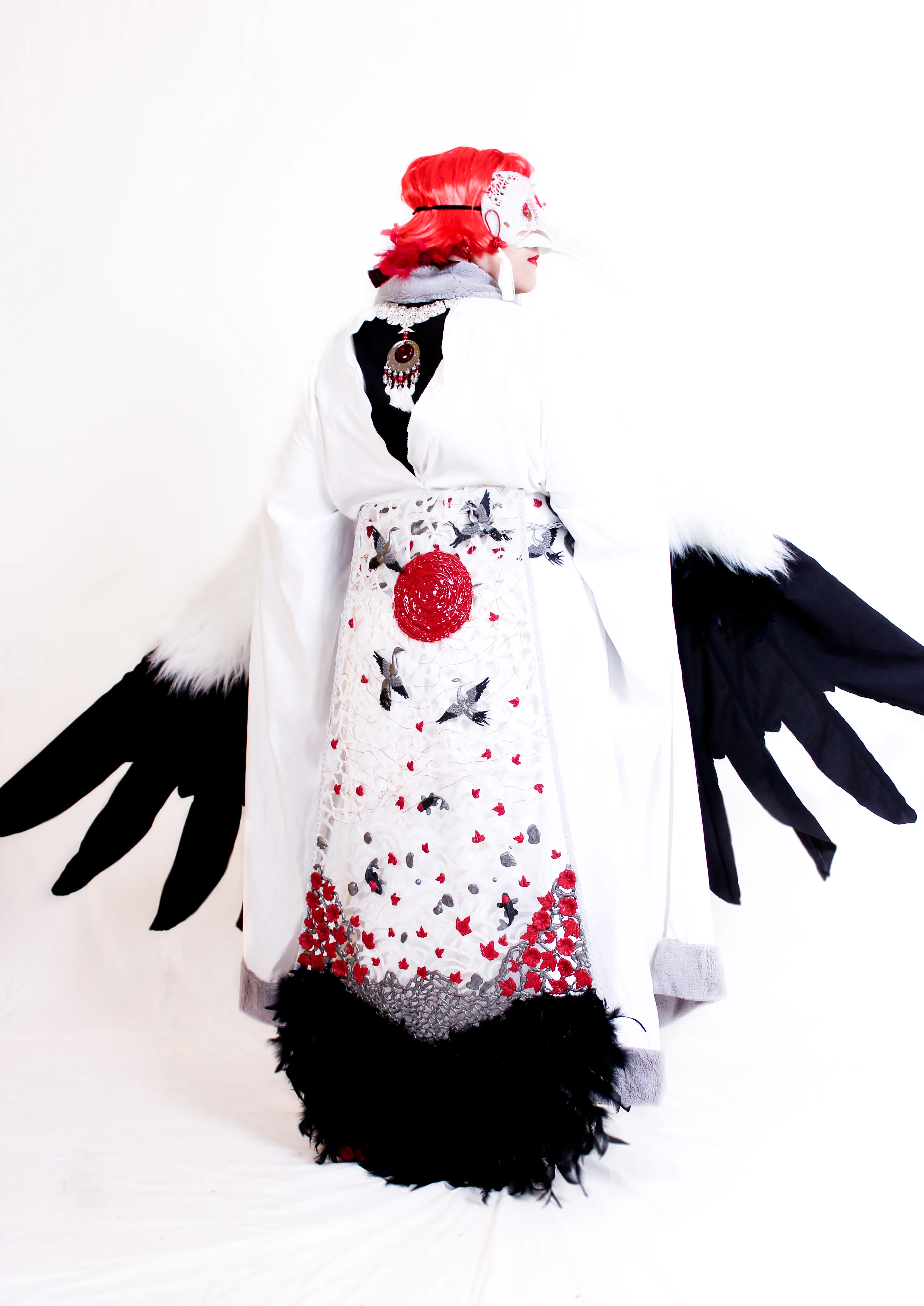 Cosplay-Cover: Kranich