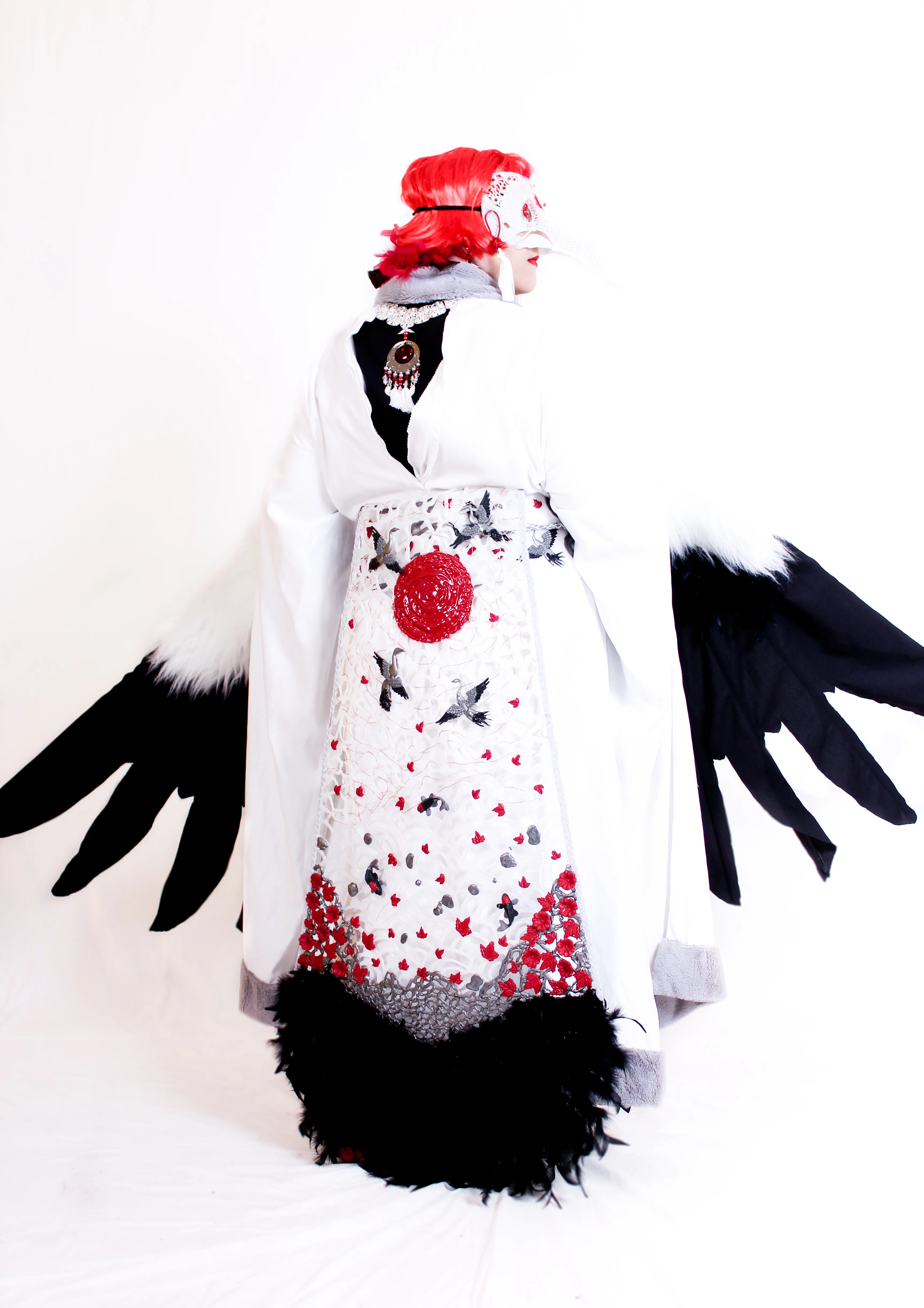 Cosplay-Cover: Kranich