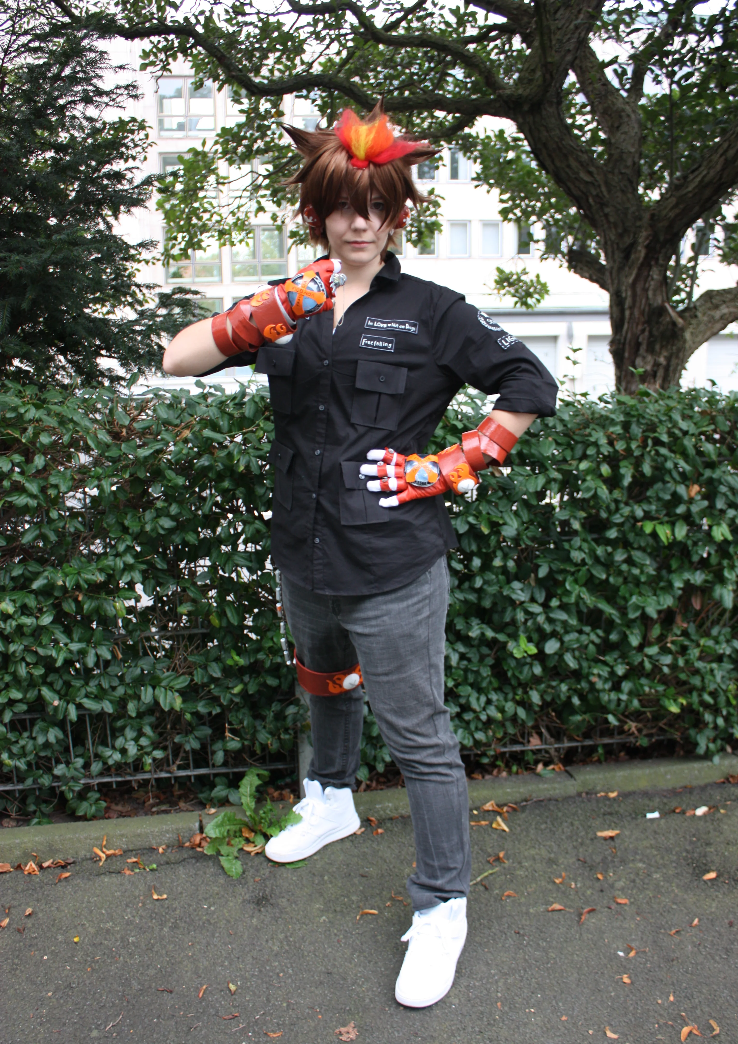Cosplay-Cover: Tsuna - Vongola Gear Version