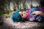 Cosplay-Cover: Kaiou Michiru Hanami Kimono