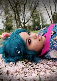 Cosplay-Cover: Kaiou Michiru Hanami Kimono