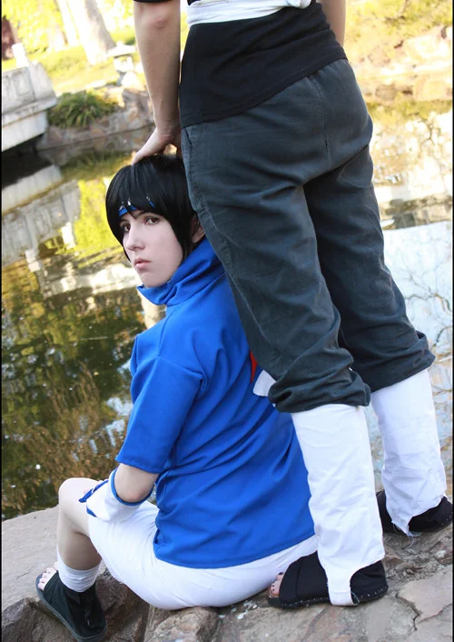 Cosplay-Cover: Uchiha Sasuke [Blue Basic]