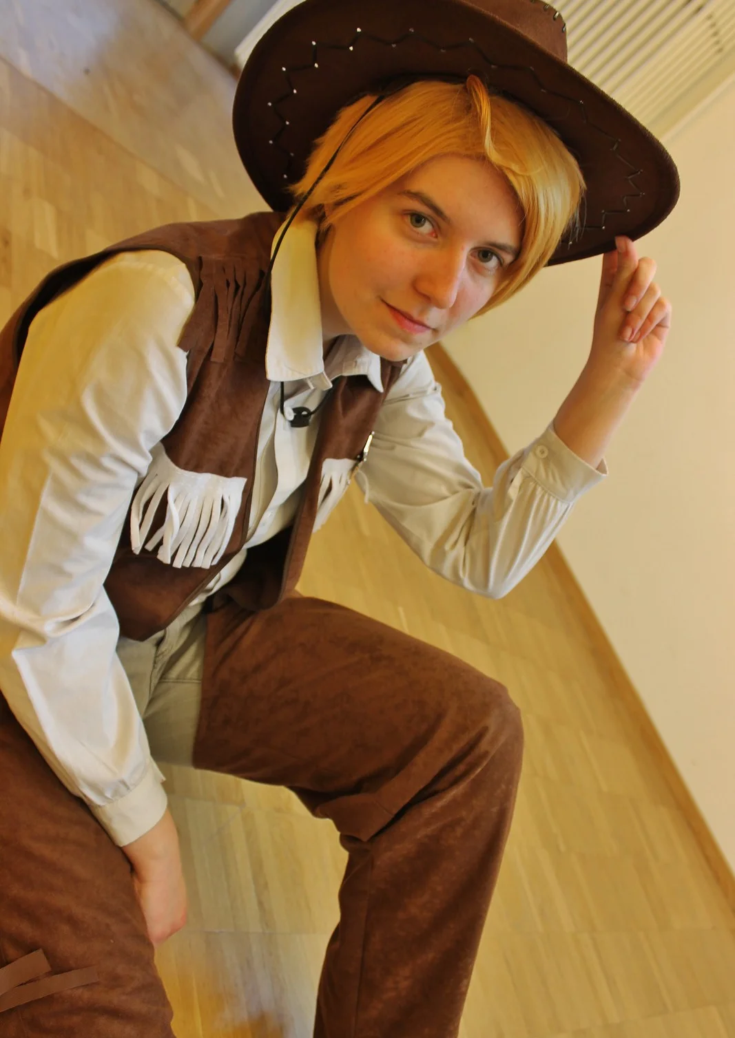 Cosplay-Cover: Alfred F. Jones [Child/ Cowboy]