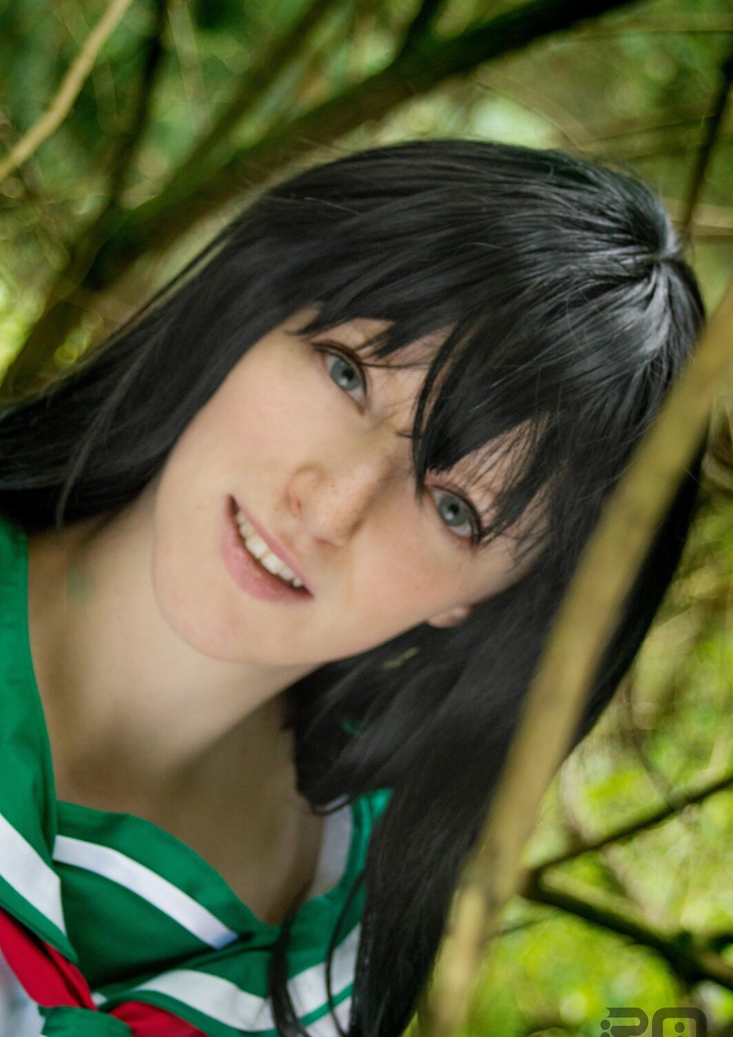 Cosplay-Cover: Kagome Higurashi [Schuluniform]