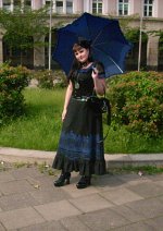 Cosplay-Cover: Aristocrat in Moitié Iron Gate Print blue/black