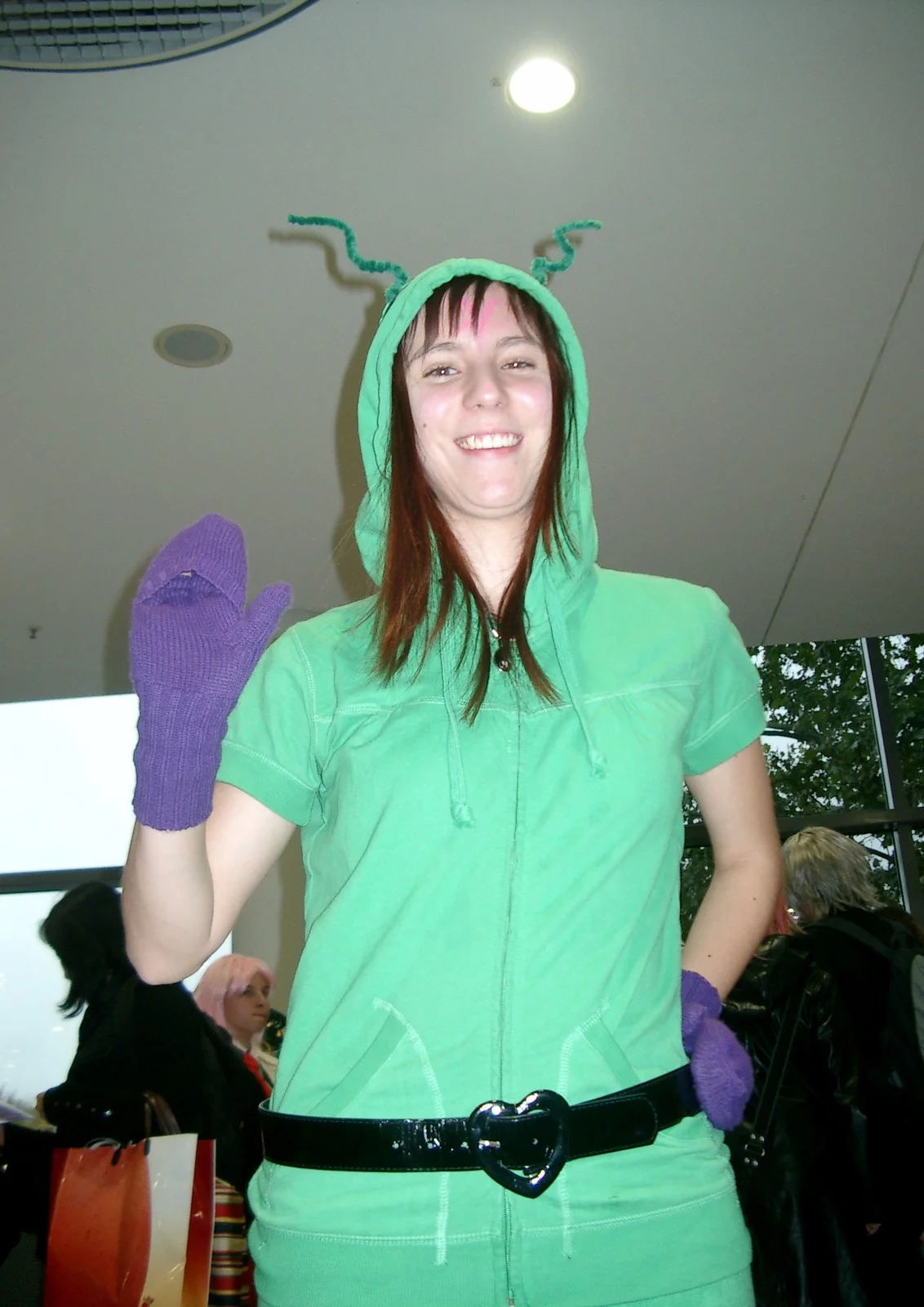 Cosplay-Cover: Gijinka Wormmon
