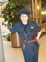 Cosplay-Cover: Daiki Aomine (Berufsleben - Polizei)