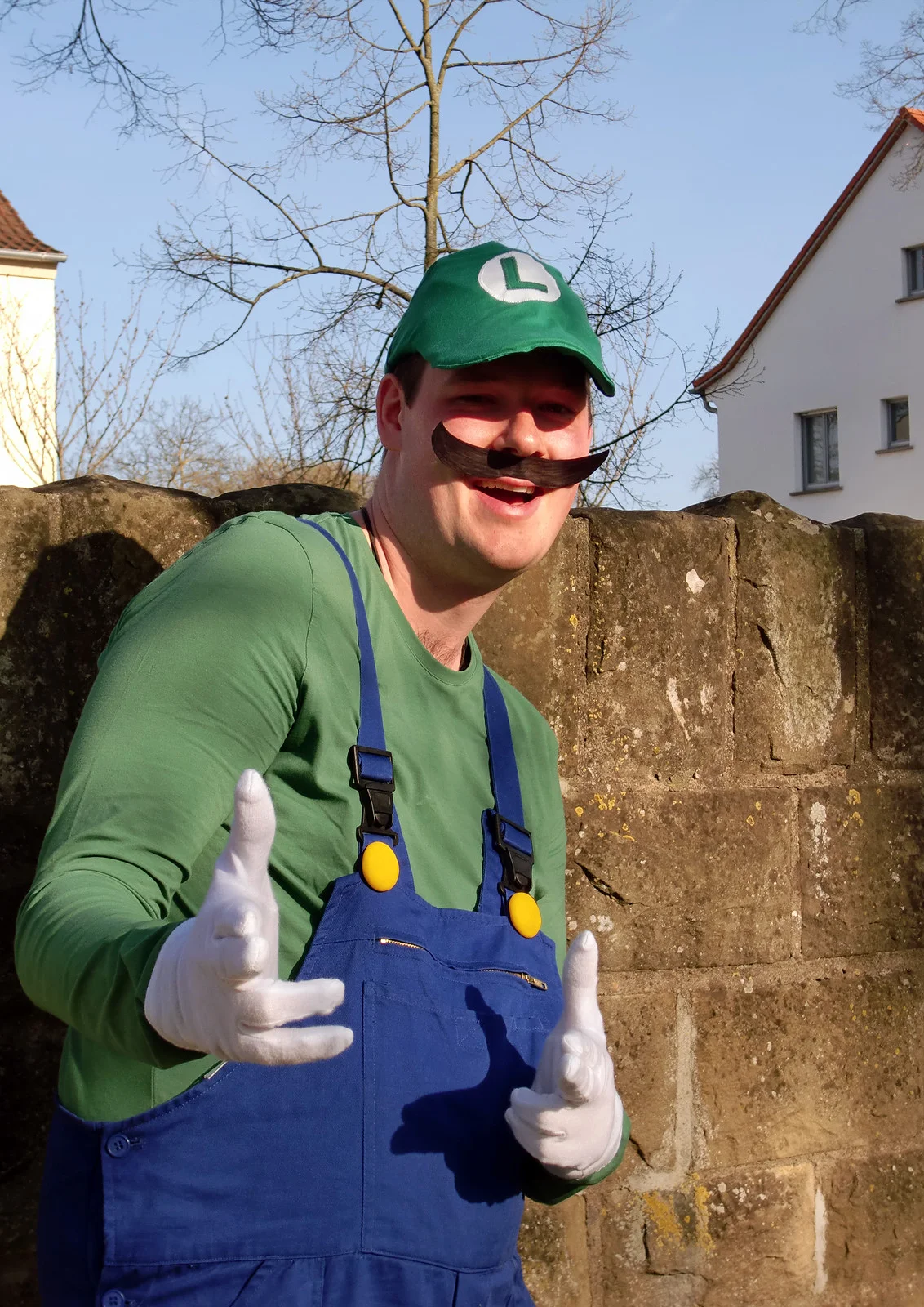 Cosplay-Cover: Luigi