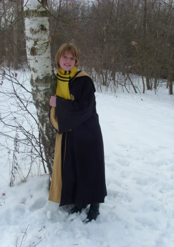 Cosplay-Cover: Alexandra Twain (Hufflepuff)