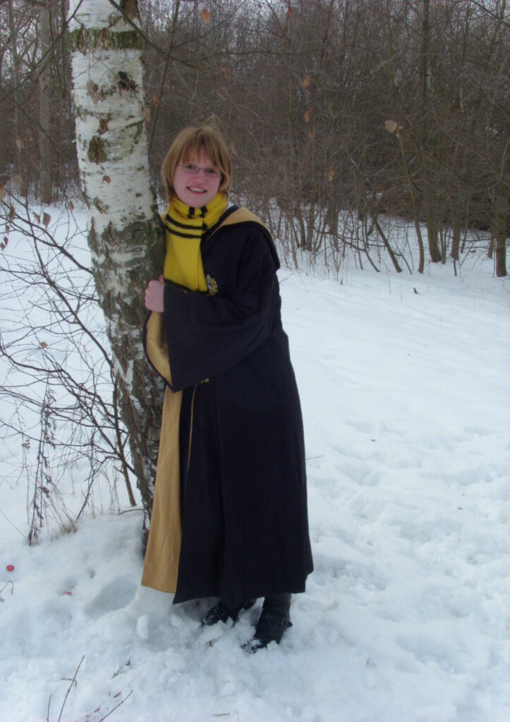 Cosplay-Cover: Alexandra Twain (Hufflepuff)