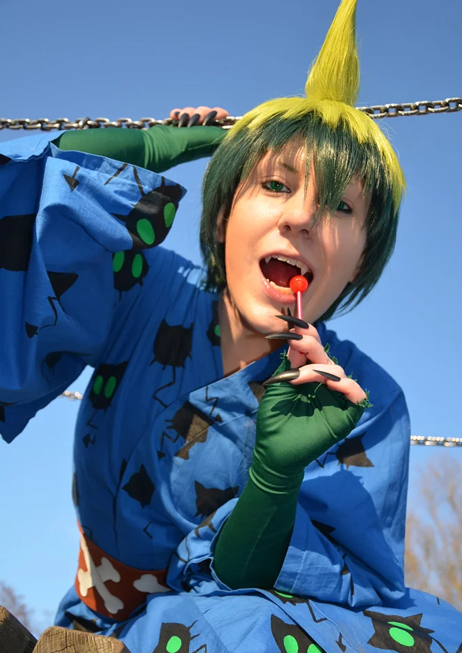 Cosplay-Cover: Amaimon (Yukata)