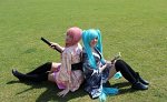 Cosplay-Cover: Miku Hatsune (Yukata)