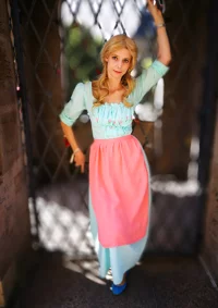 Cosplay-Cover: Cinderella Arbeitskleid/Blumenkleid