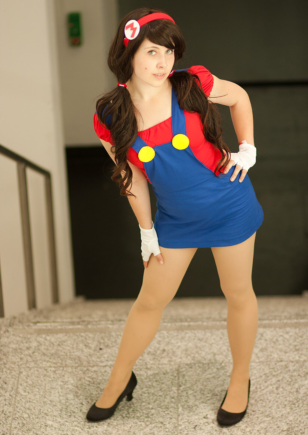 Cosplay-Cover: Super Mario (female version)