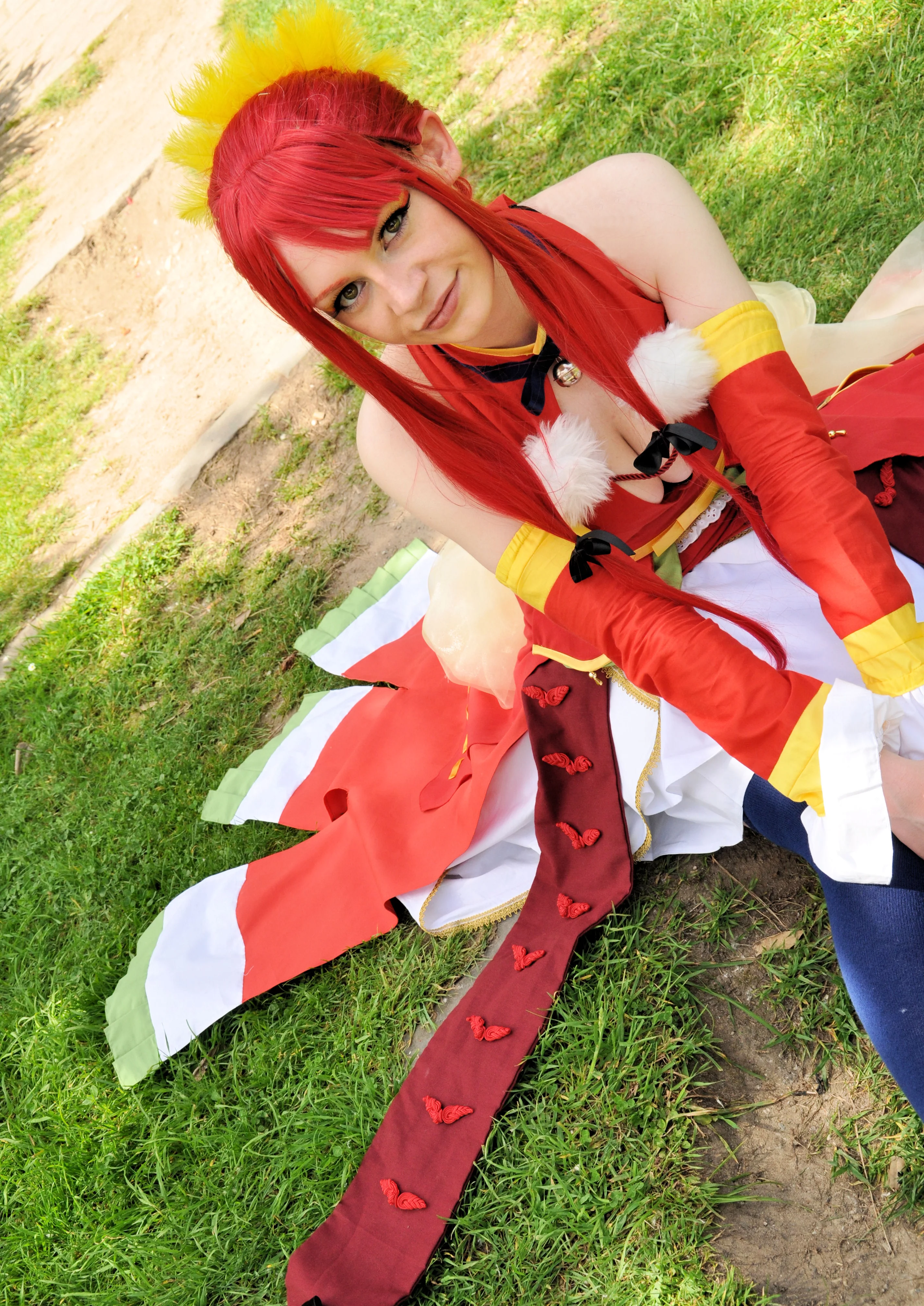 Cosplay-Cover: Ho-Oh [Gijinka]