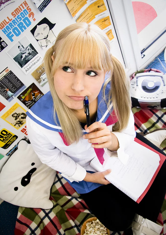 Cosplay-Cover: Maka Albarn (Spartoi Schuluniform)