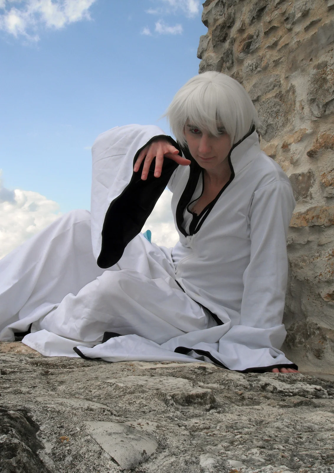 Cosplay-Cover: Ichimaru Gin (Hueco Mundo Version)