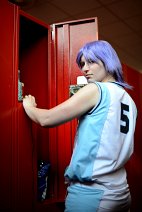 Cosplay-Cover: Murasakibara Atsushi (Teikô Trikot)