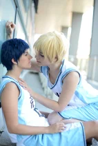 Cosplay-Cover: Aomine Daiki (Teikô Trikot)