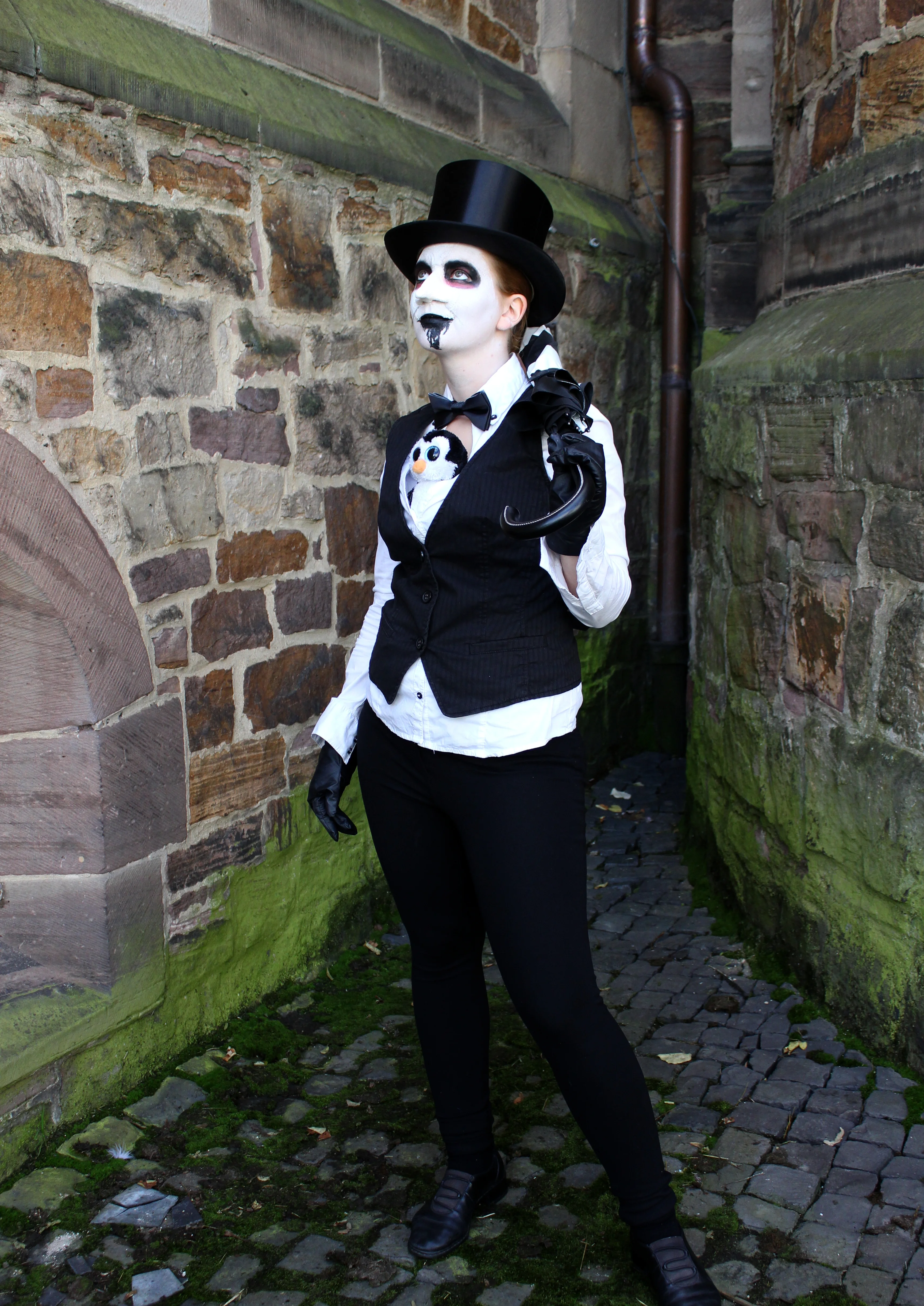 Cosplay-Cover: Pinguin Batman (weiblich)
