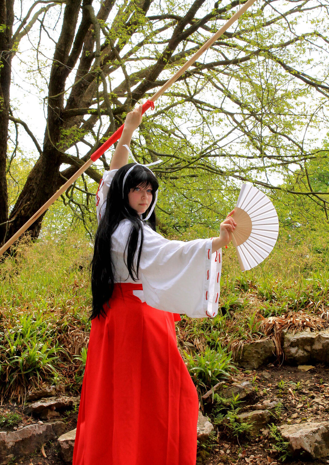 Cosplay-Cover: Shirayuki [Shrine Maid]