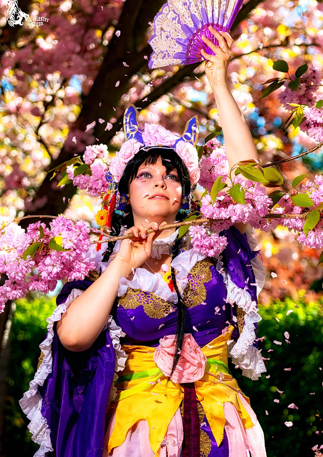Cosplay-Cover: Purple Flower Goddess [Nardack]