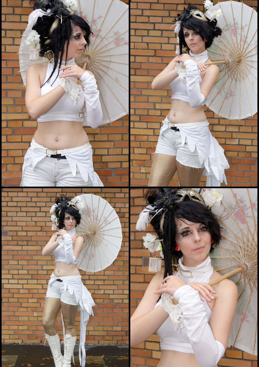 Cosplay-Cover: White Golden Future Fairy