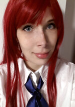 Cosplay-Cover: Erza Scarlet (casual)