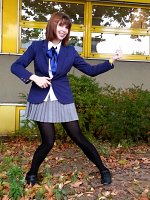 Cosplay-Cover: Hirasawa Yui (winter seifuku)