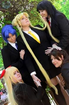 Cosplay-Cover: Usagi Tsukino *Black Suit Fanart*