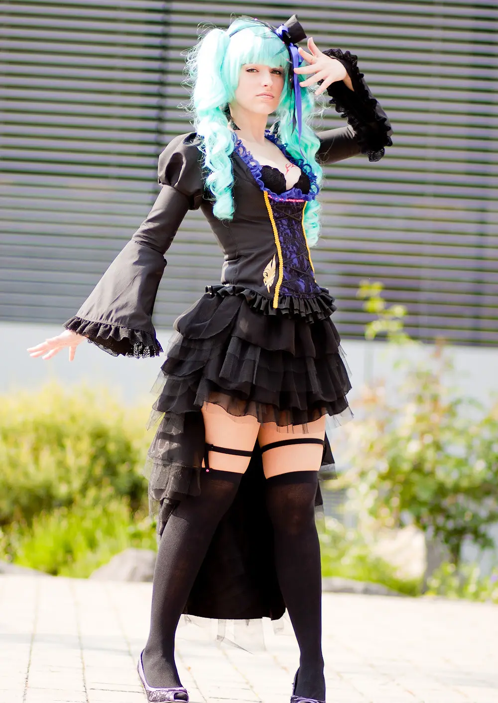 Cosplay-Cover: Hatsune Miku [Sandplay singing of the Dragon]