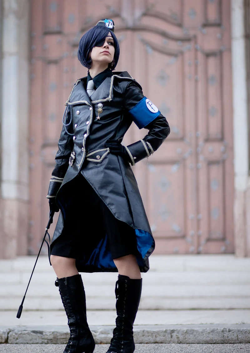Cosplay-Cover: Ciel Phantomhive Uniform [Fetisch-Junge]