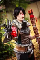 Cosplay-Cover: Hawke - fem mage