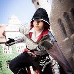 Cosplay: Ezio Auditore [Black Dress]