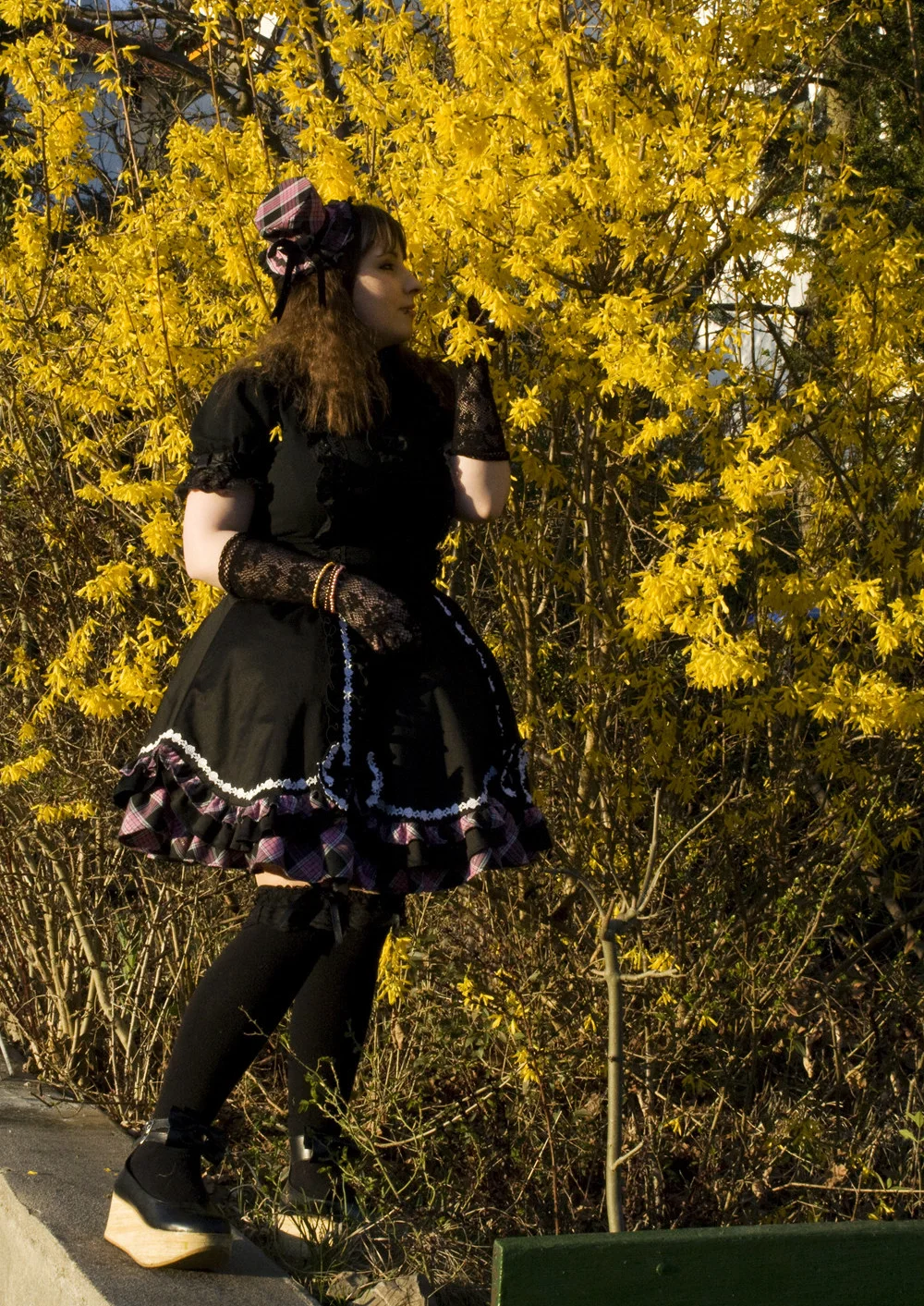 Cosplay-Cover: Black x Violet Lolita