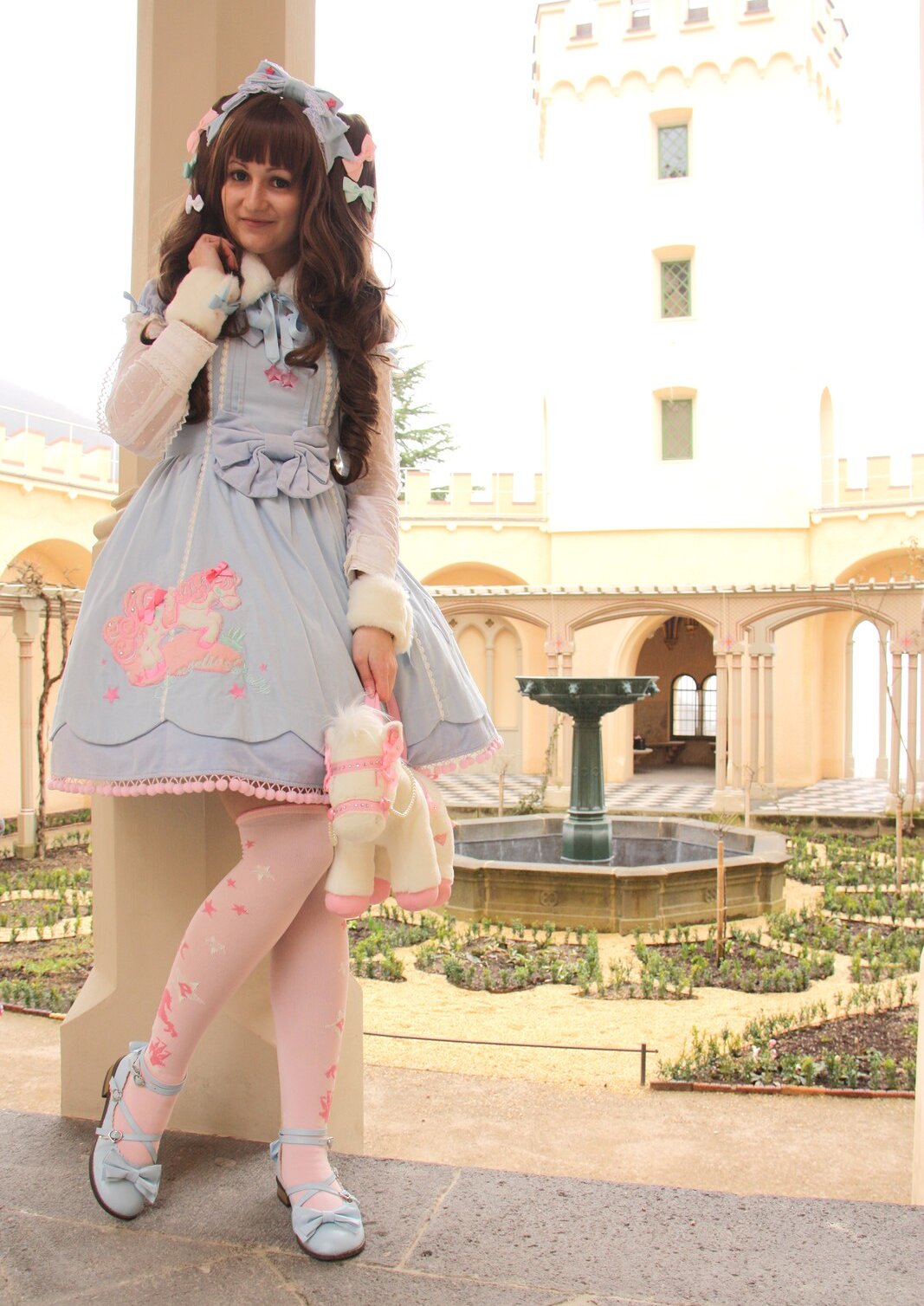 Cosplay-Cover: Angelic Pretty ~ Angel Pony OP blau