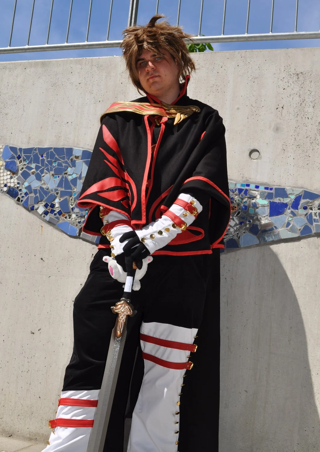 Cosplay-Cover: Shaolan Red Knight Artbook Version