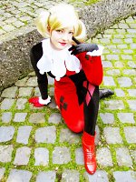 Cosplay-Cover: Harley Quinn (unmasked)