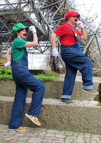 Cosplay-Cover: Luigi