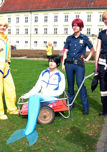 Cosplay-Cover: Haruka Nanase [Future Fish/ Mermaid version]