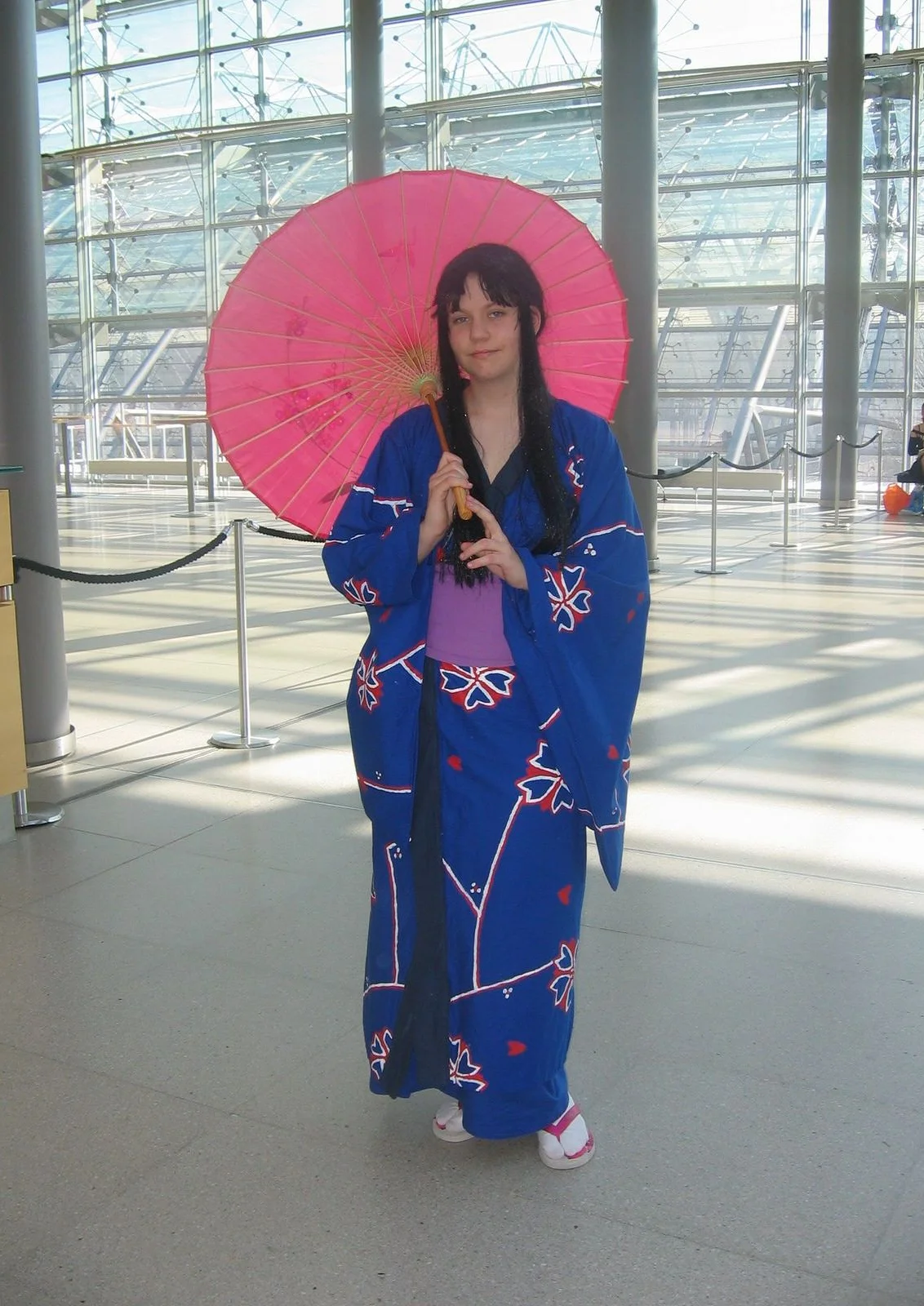 Cosplay-Cover: Kamiya Kaoru (Blumenkimono)