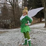 Cosplay: Tinkerbell (winter woods)