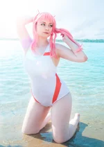 Cosplay-Cover: Zero Two - Beach Day [*]