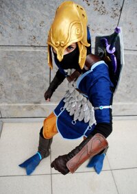 Cosplay-Cover: Link (Zora Armor)