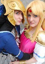 Cosplay-Cover: Prinzessin Zelda (Zelda - a Link between Worlds)