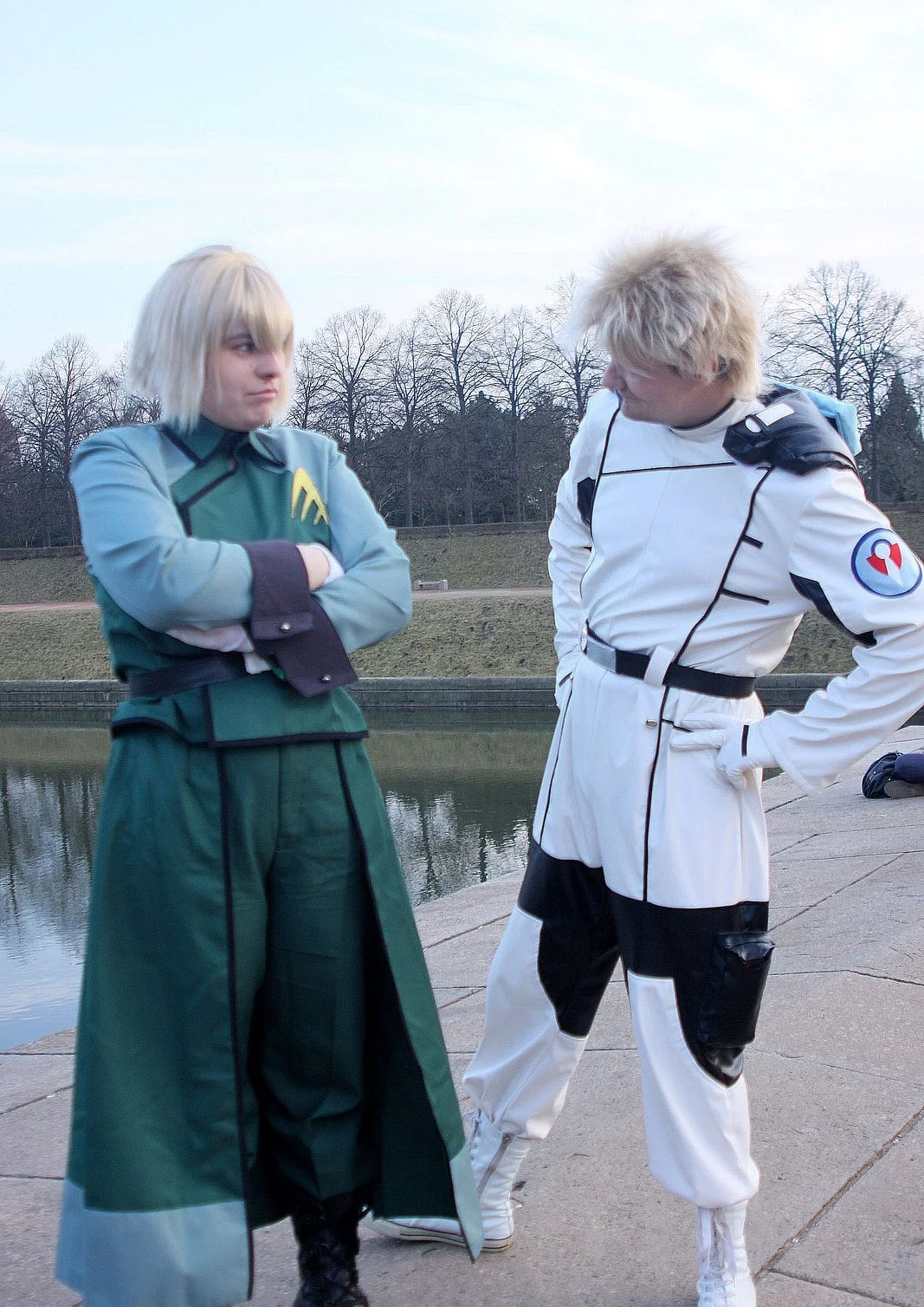 Cosplay-Cover: Graham Aker @ Gundam 00