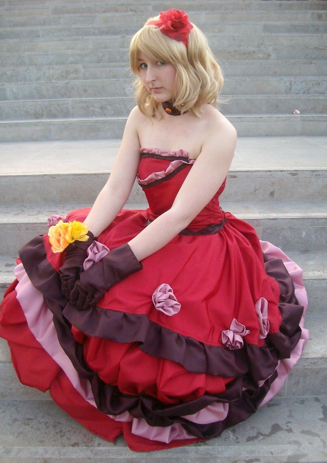 Cosplay-Cover: Belgien (Ballkleid)