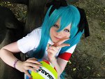 Cosplay-Cover: Hatsune Miku [Vocaloid High Volleyball TEAM]