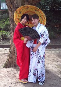 Cosplay-Cover: Kimono-girl