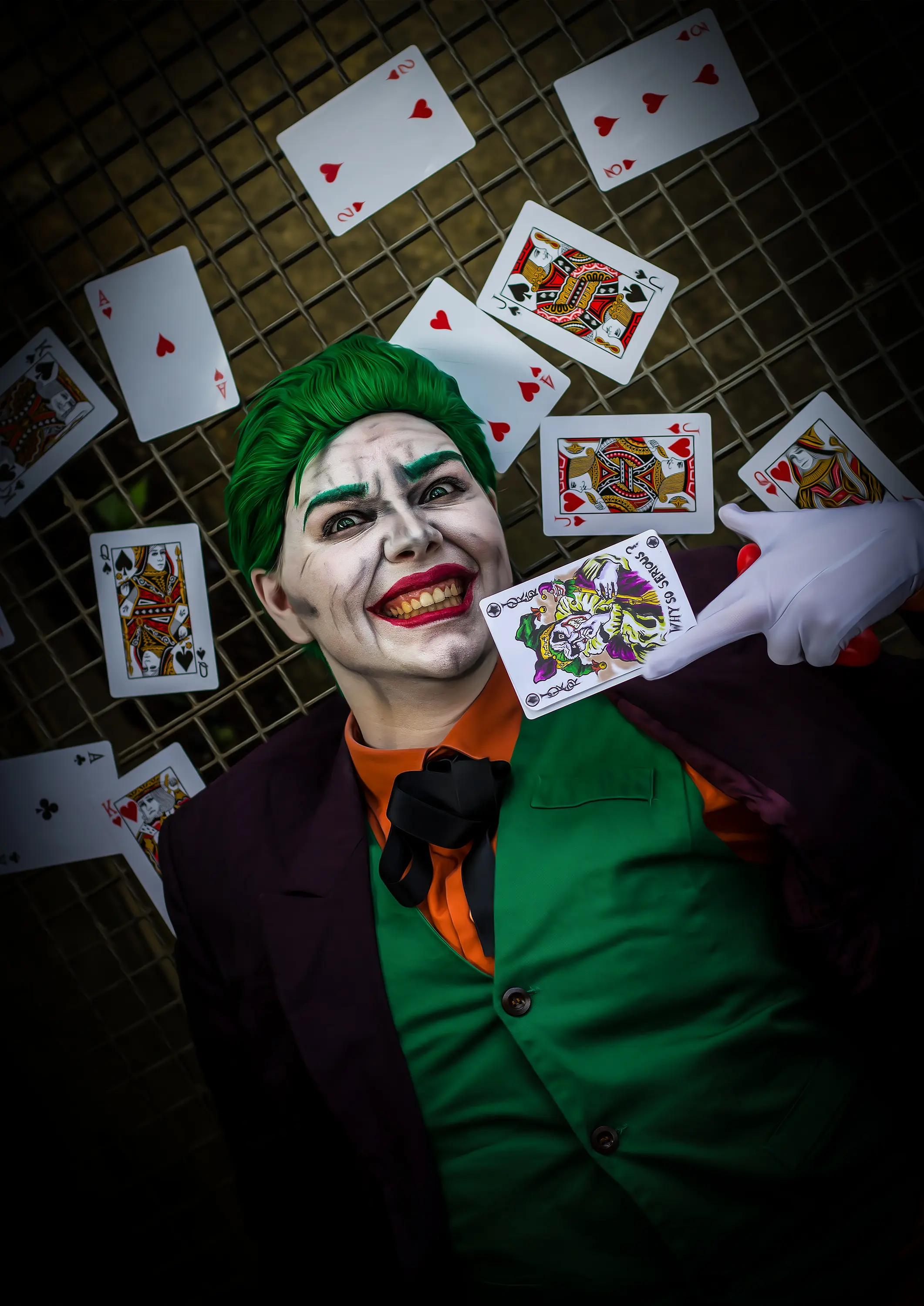 Cosplay-Cover: The Joker [cartoon]